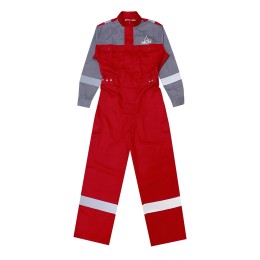 Mass customization, contrasting color overalls, reflective belt design, snap buttons at waist, transport overalls, collar D427 Mass customization, contrasting color overalls, reflective belt design, snap buttons at waist, transport overalls, collar D427